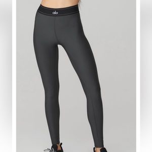 ALO airlift high-waist suit up leggings - anthracite/black
